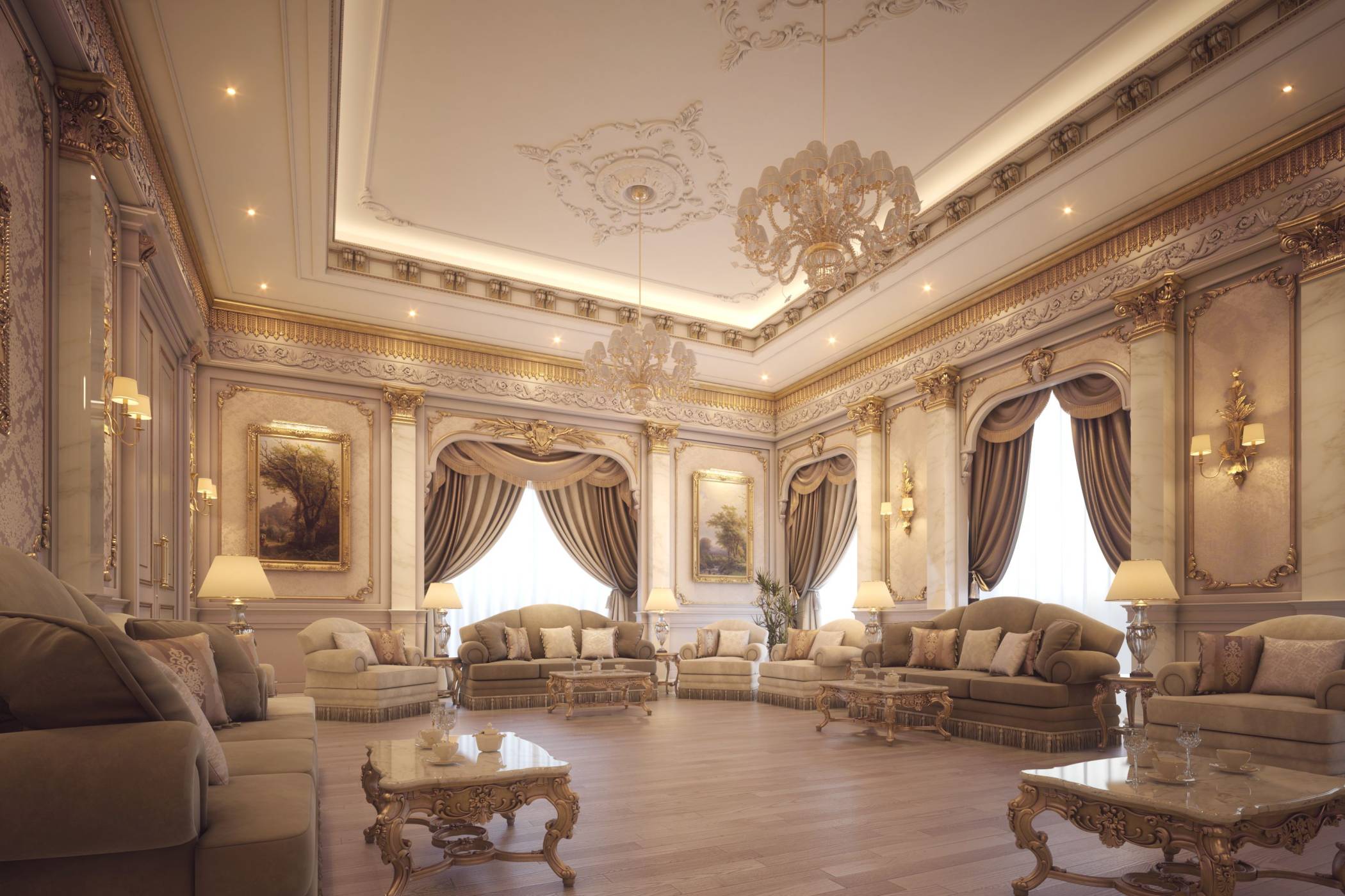 Minimalist Tray Ceiling